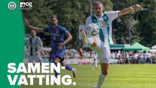 Samenvatting FC Groningen - FC Emmen