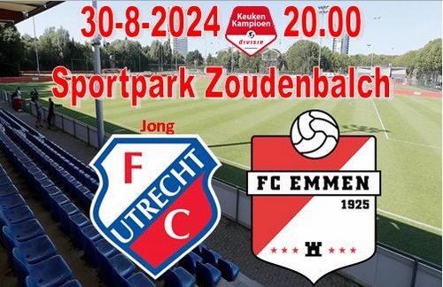 FC Emmen neemt de drie punten mee uit Utrecht