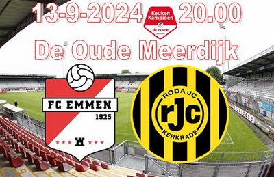 Weer geen overwinning op De Oude Meerdijk voor FC Emmen