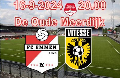 FC Emmen en Vitesse houden elkaar in evenwicht, 3-3