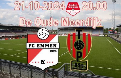 FC Emmen speelt slecht maar wint wel de eerste thuiswedstrijd van het seizoen