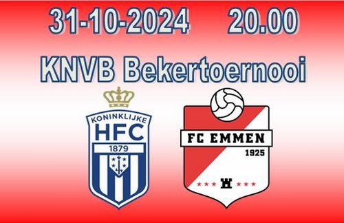 En weer is de eerste ronde KNVB bekertoernooi eindstation FC Emmen