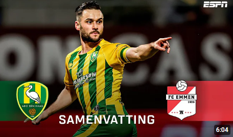 Samenvatting ADO Den Haag - FC Emmen